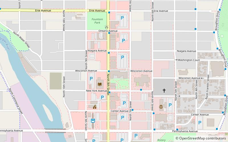 Henry and Charles Imig Block location map