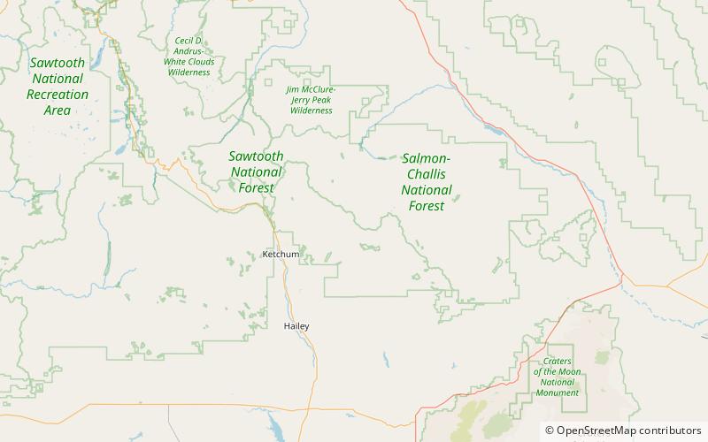 Duncan's Peak location map
