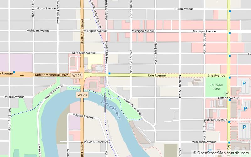 Sheboygan Visual Artists: Small Works Project location map