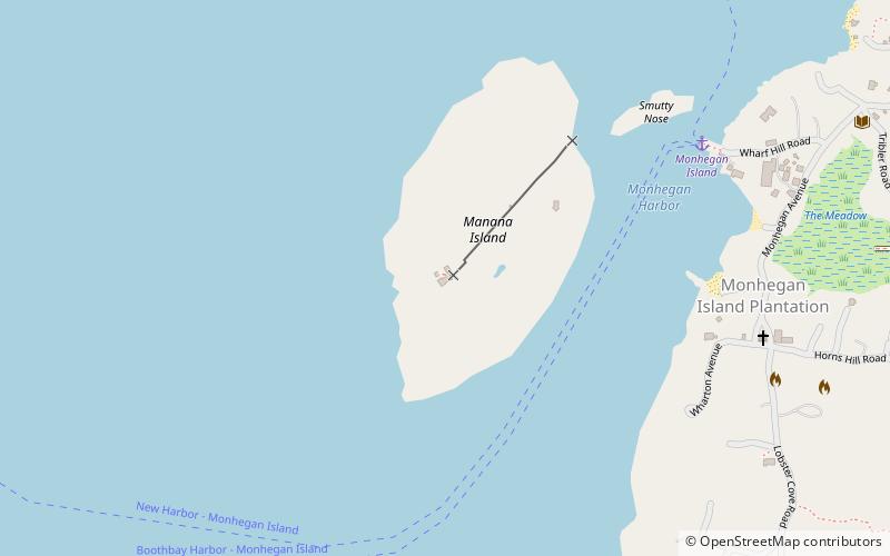 Manana Island Sound Signal Station location map