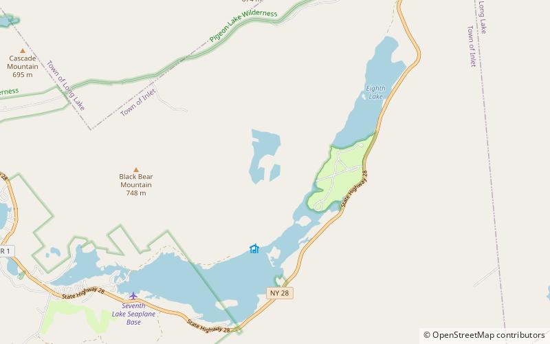 eagles nest lake location map