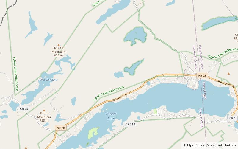 sis lake location map