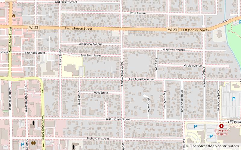 Rudolph and Louise Ebert House location map