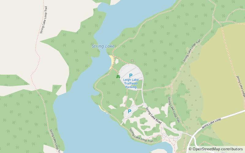 Lago String location map