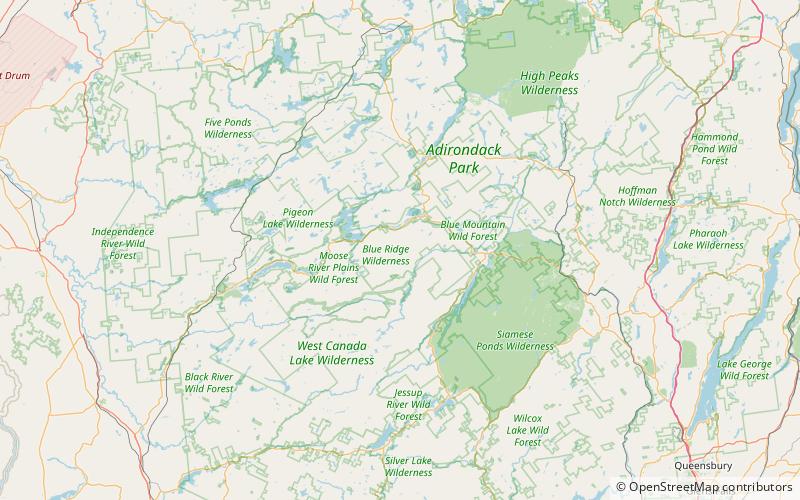 Blue Ridge Wilderness location map