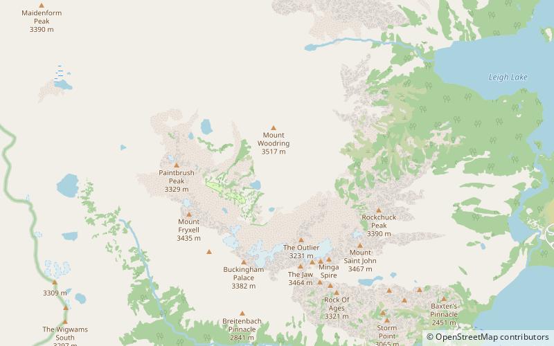 Paintbrush Canyon location map