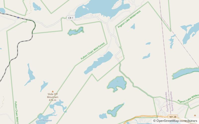 Dart Lake location map