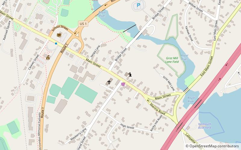 Central Parish Church location map