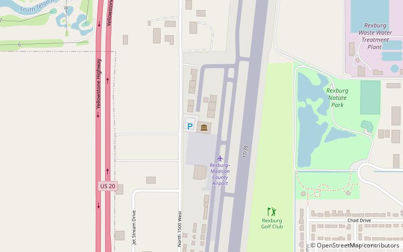 Legacy Flight Museum location map
