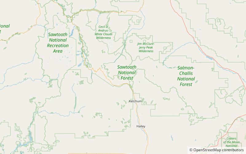 South Amber Lake location map