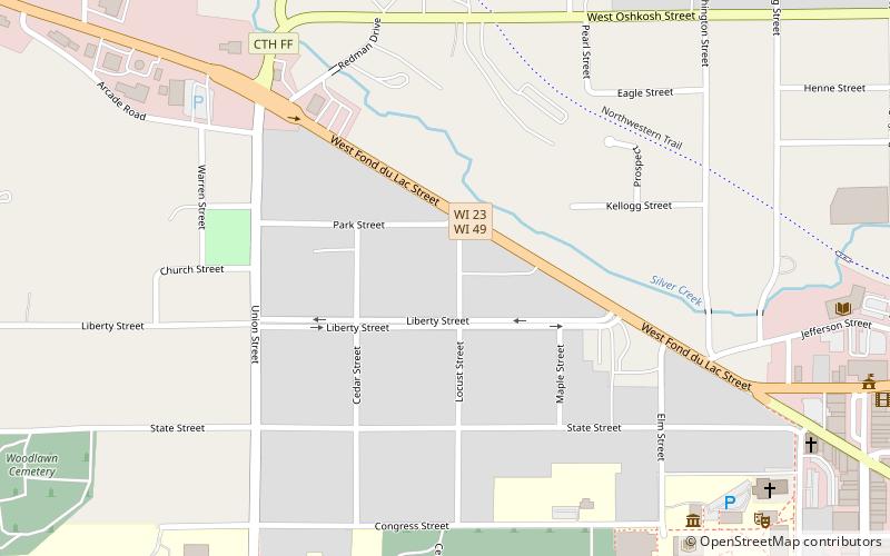 Jacob Woodruff House location map