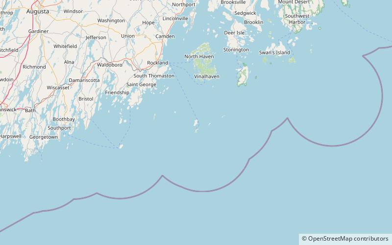 Matinicus Isle location map