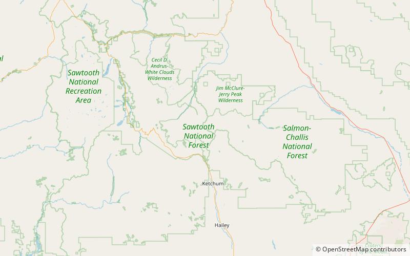 Kent Peak location map