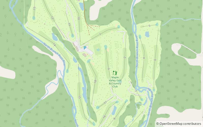 Maple Valley Golf & Country Club location map
