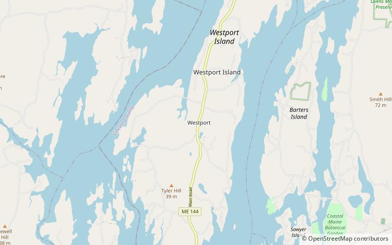 westport community church westport island location map