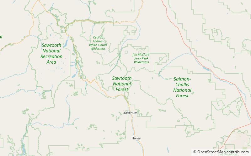 Ryan Peak location map