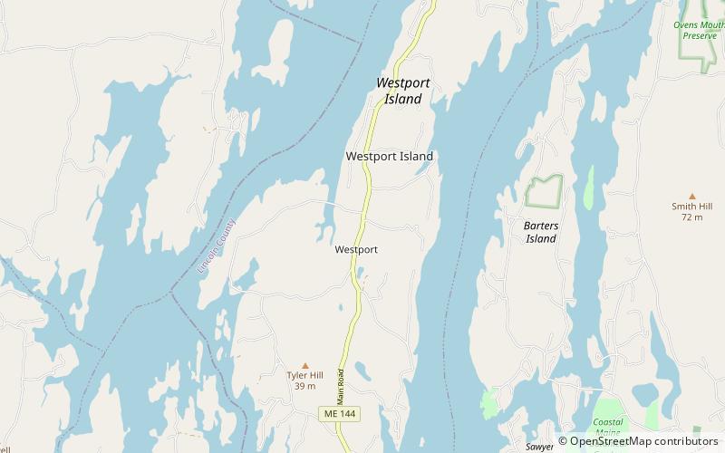 squire tarbox house westport island location map