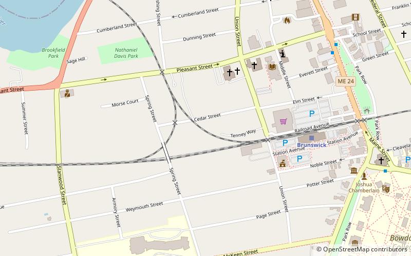 Richardson House location map