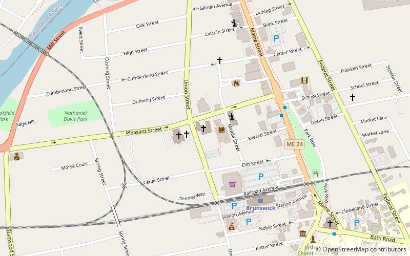 St. Paul's Episcopal Church location map