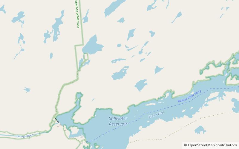 Evergreen Lake location map
