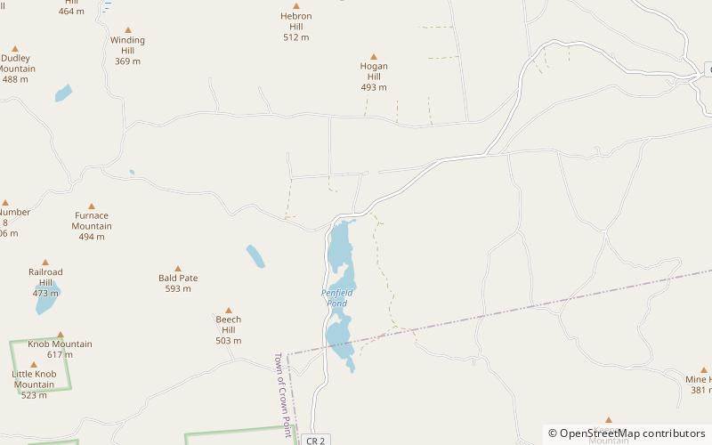 Ironville Historic District location map