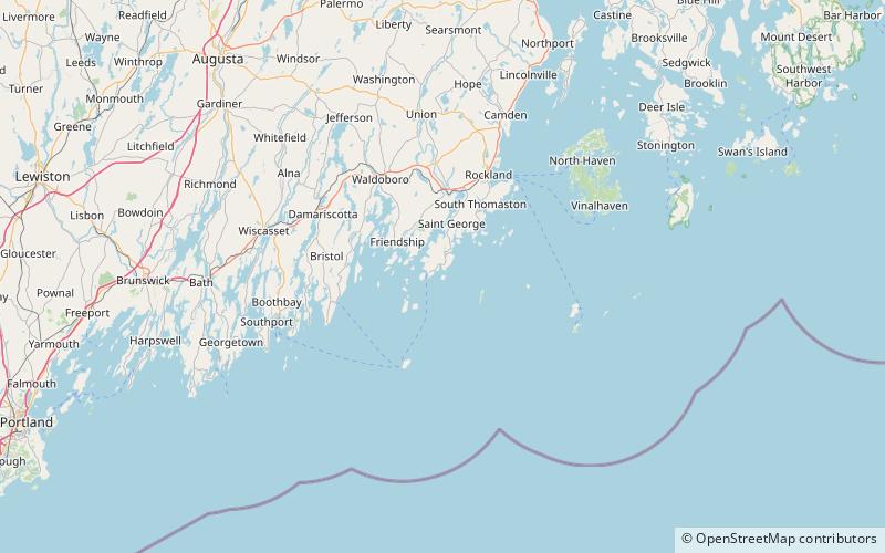 Mosquito Island House location map