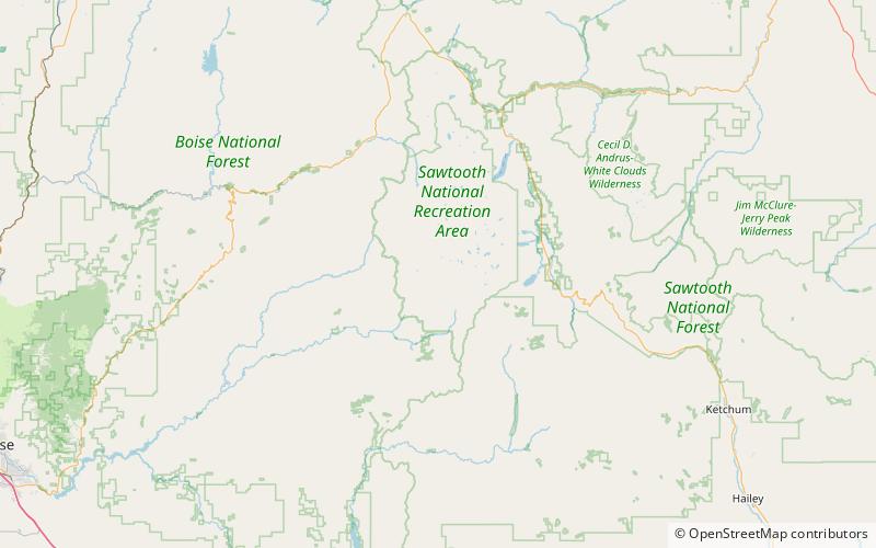 Blue Jay Lake location map