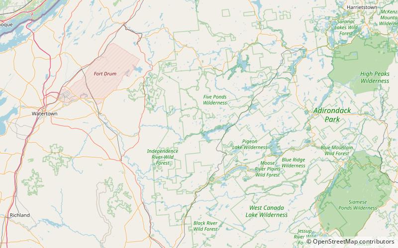 deer pond location map