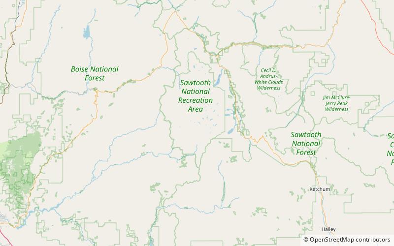 Low Pass Lake location map