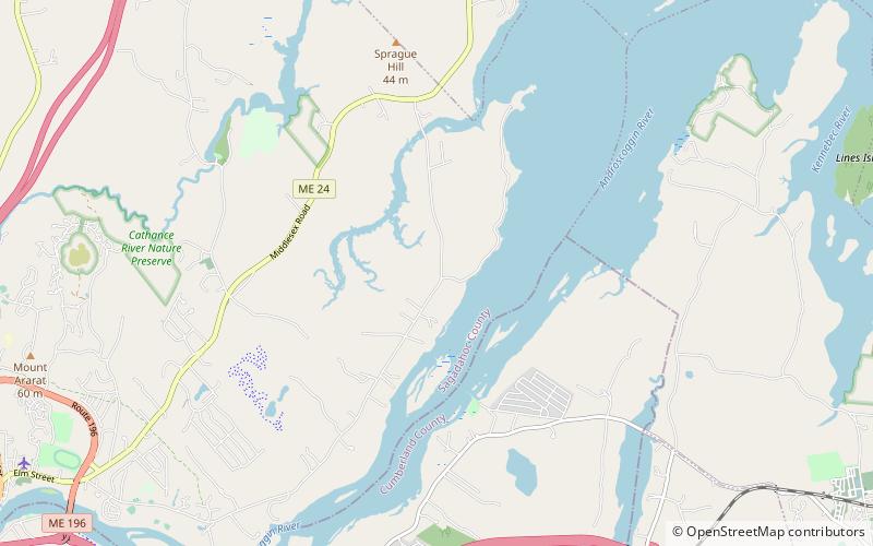 Randall-Hildreth House location map