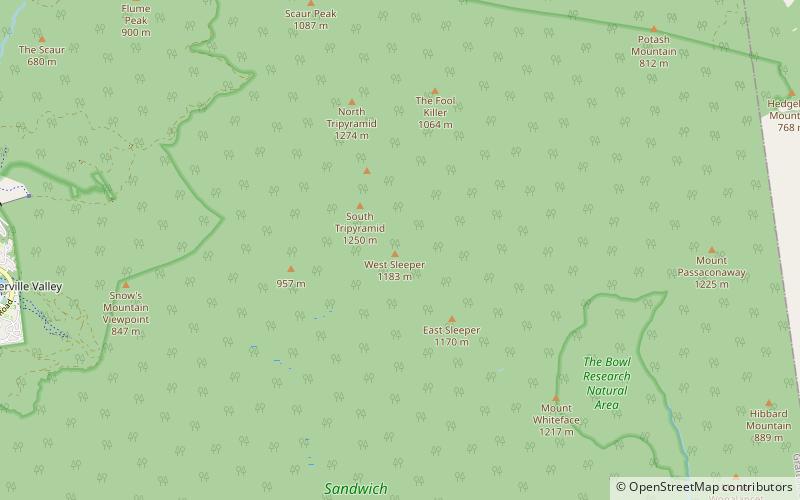 The Sleepers location map