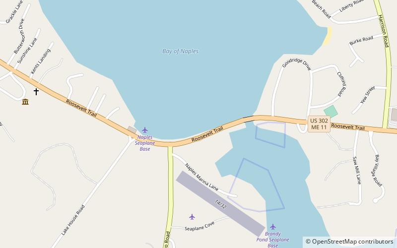 Songo River Queen II location map