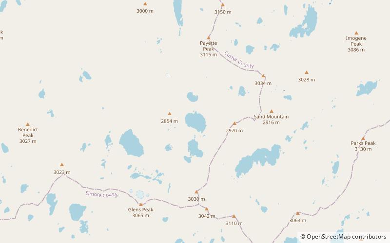 Edna Lake location map
