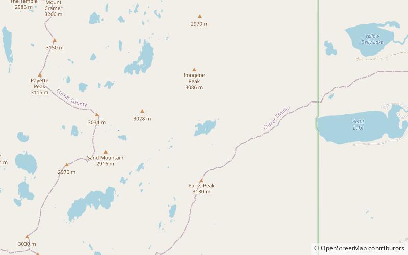Farley Lake location map