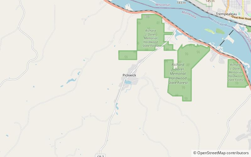 Pickwick Mill location map