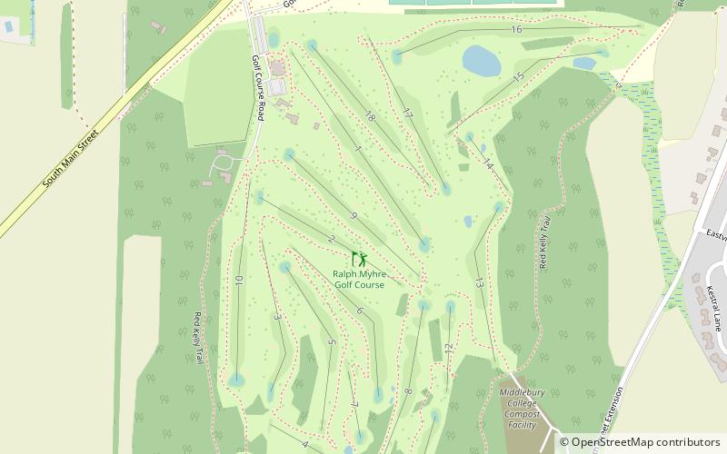 Ralph Myhre Golf Course location map