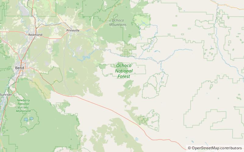 Antelope Flat Reservoir location map