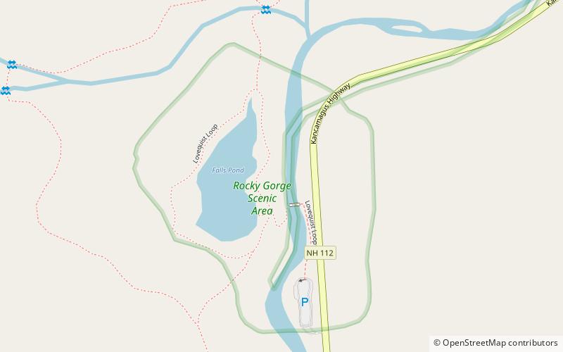 Rocky Gorge location map