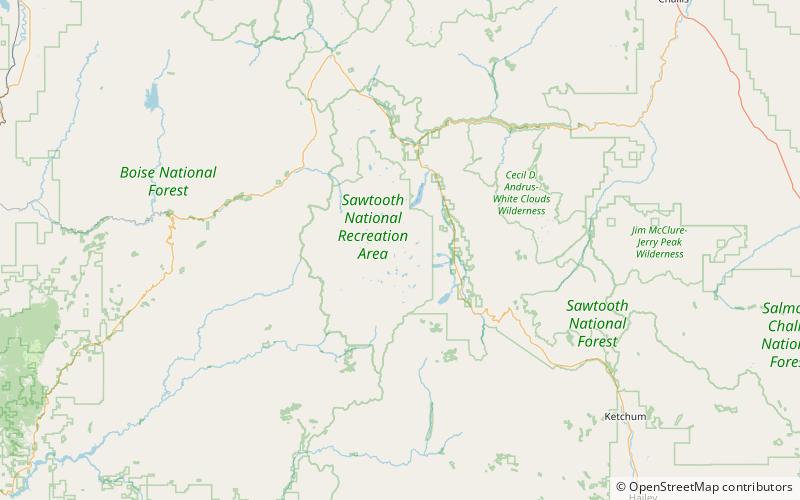 Mount Cramer location map