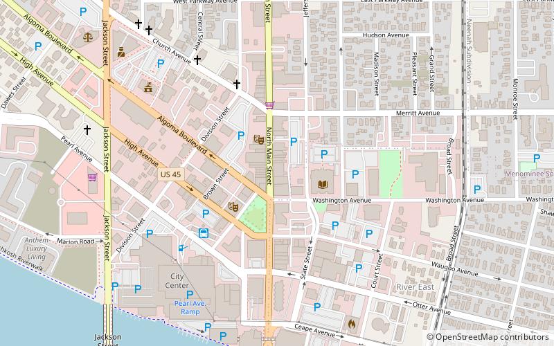 Fire Escape location map