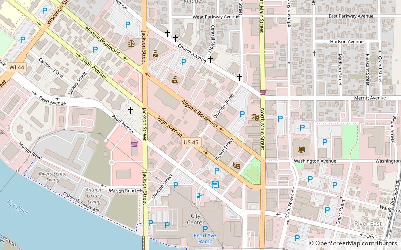 Kościół episkopalny Trójcy location map