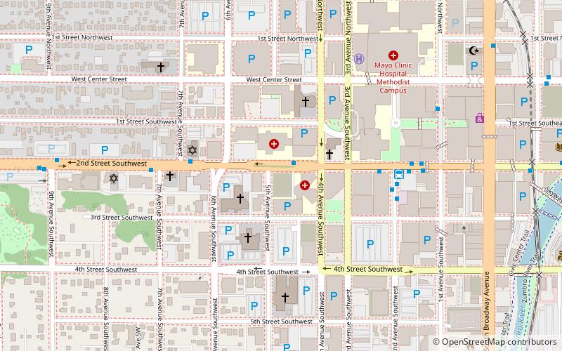 rochester travelers hotel location map