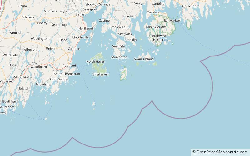 gooden grant house isle au haut location map