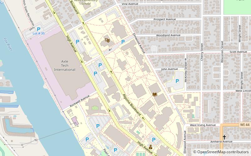 Oviatt House location map