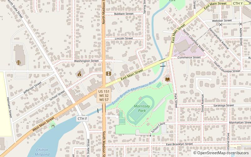 Chilton Post Office location map