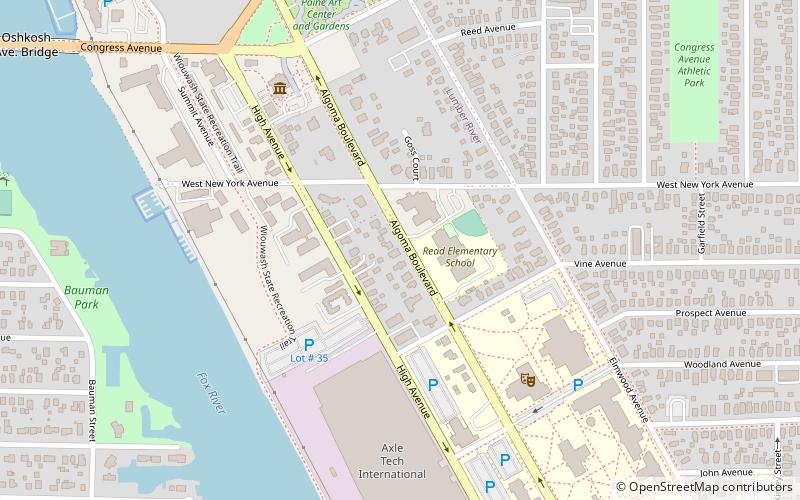 Jessie Jack Hooper House location map