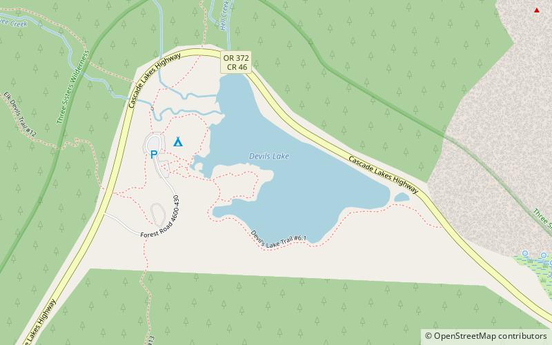 Devils Lake location map