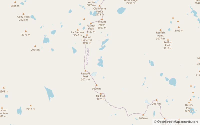 Lake Kathryn location map