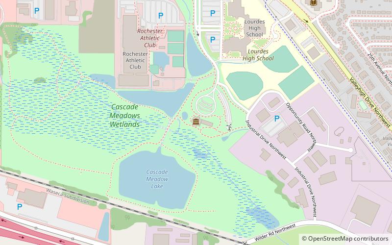 Cascade Meadow Wetlands & Environmental Science Center location map