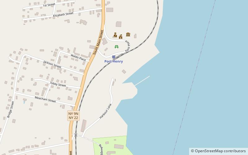 Van Slooten Harbour Marina location map